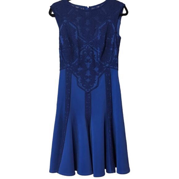 Tadashi Shoji Blue Dress 📦 - Picture 3 of 16